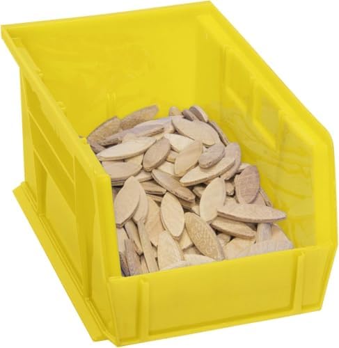 Akro-Mils 30237 AkroBins Plastic Storage Bins, 9"x6"x5", Clear...