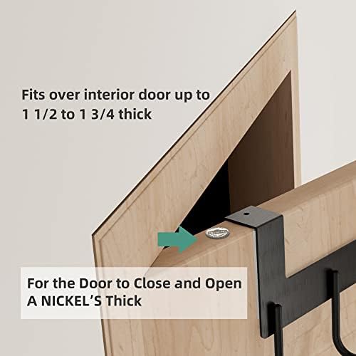 Over The Door Hooks Coat Rack,Over The Door Towel Hanger Drying Rack,Heavy Du...