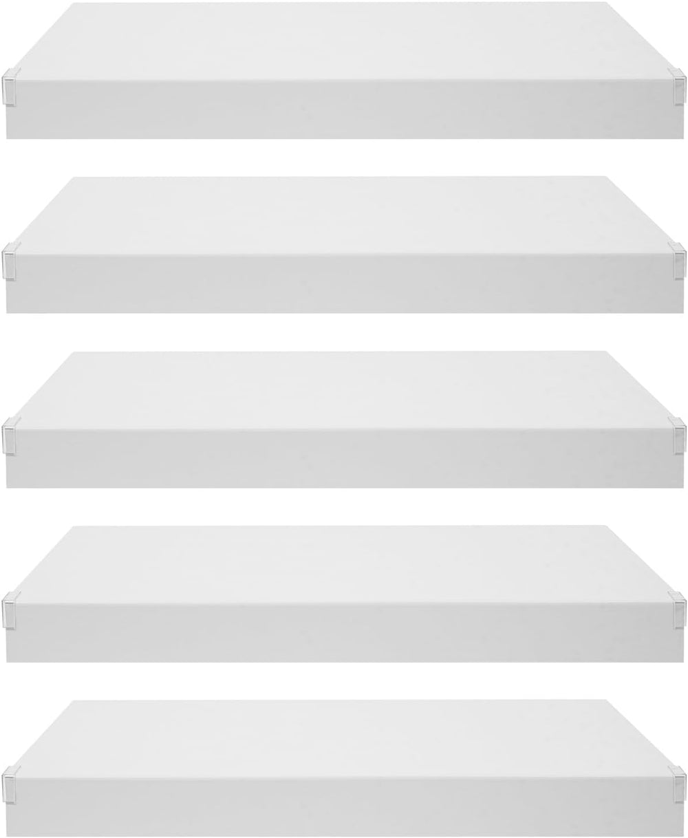 5 Pcs Wire Shelf Covers, 33 x 16 Inch Foamed PVC Wire Rack Covers for Living ...