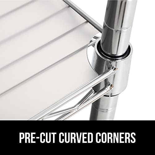 GORILLA GRIP ShelfGuard Wire Shelf Liner, Set of 5, 14x30 Clear