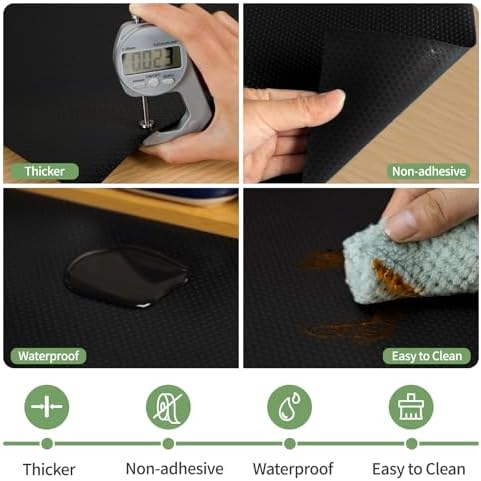 Shelf Liners 20 inch x 20 ft Shelf Liners for Kitchen cabinets nonstick Shelf...