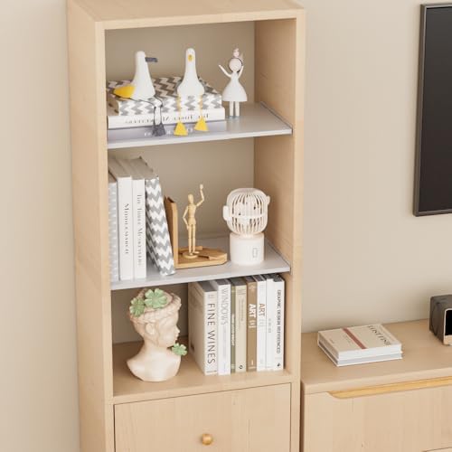 Expandable Closet Tension Shelf Organizers, 1 Pack Cabinet Rack Storage for W...