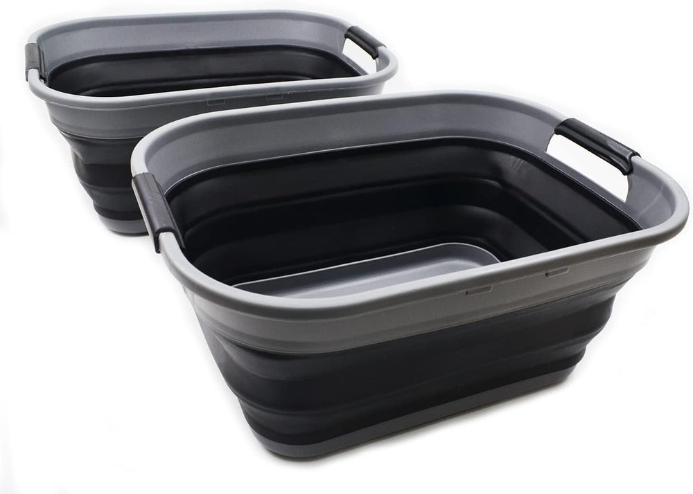 SAMMART 17.5L (4.6 Gallon) Collapsible/Foldable/Pop Up/Portable Washing Tub/S...