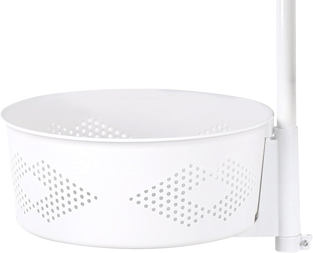 Rotating Storage Rack, 5-Tier Rotating Fruit Basket Racks For Kitchen, Movabl...
