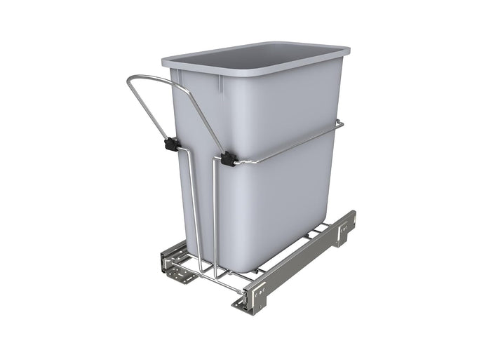 REV-A-SHELF Chrome Steel Pullout Waste Container