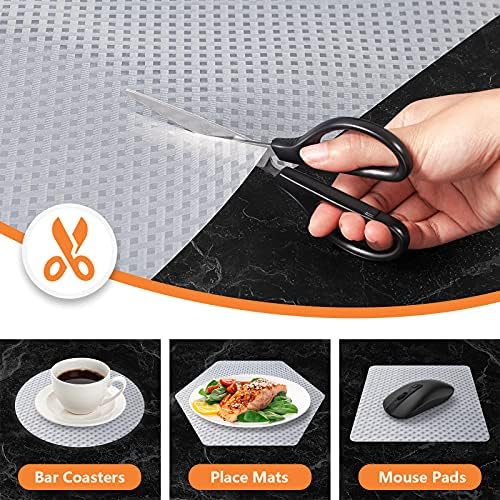 Shelf Liners for Kitchen Cabinets, Drawer Mats Non Adhensive 11.8"× 393....