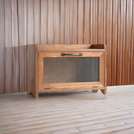 COLLECTIVE HOME - Storage Cabinet, Mini Countertop Cabinet, Wood Organizer fo...