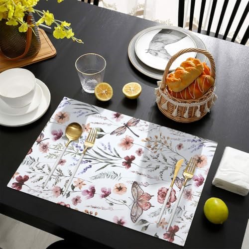 Floral Shelf and Drawer Liner for Kitchen Cabinets,24IN x 10FT