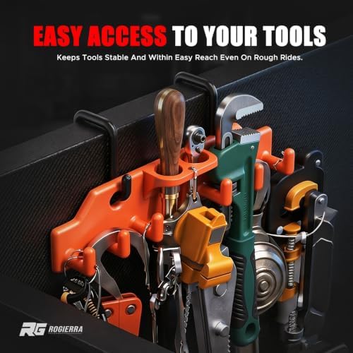 Rogierra Lineman Tool Board, Bucket Truck Hook Organizer, Heavy Duty Weatherp...