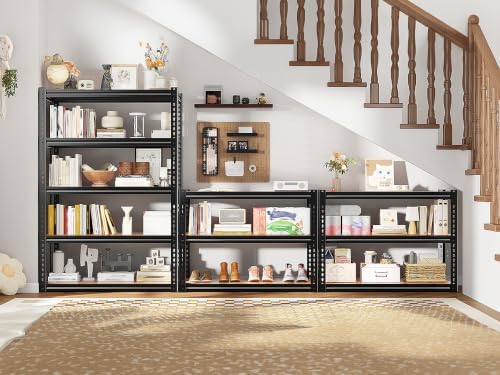 REIBII Storage Shelves Whith Thickened MDF Wood for Pantry Organizer
