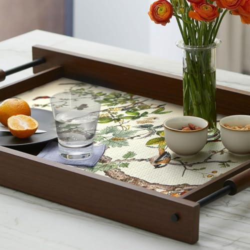 Quttisay Non-Adhesive Shelf Drawer Liner Floral Cabinet Liner for Shelves