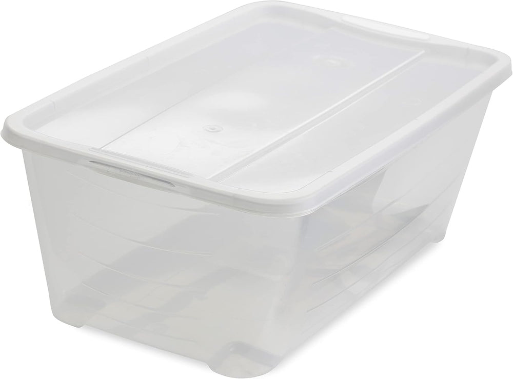 Life Story 20 Pack Plastic Storage Boxes, Stackable Organizer Tote Containers...