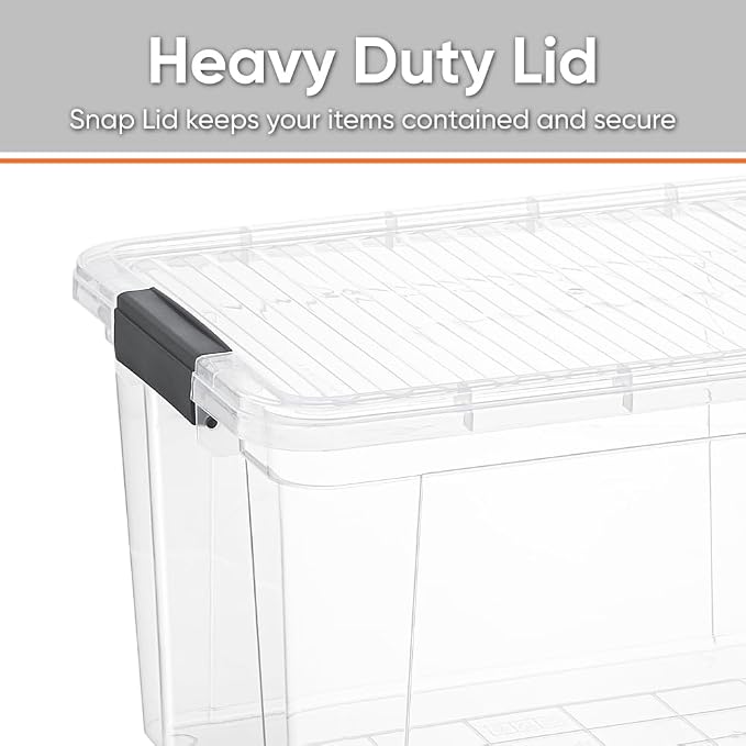 Superio Clear Storage Boxes