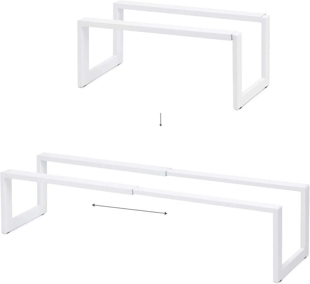 QUALIAZERO Expandable Shoe Rack Organizer for Closets, Entryways, Hallways, B...