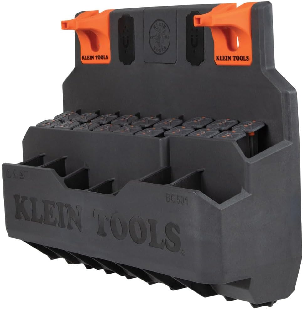 Klein Tools BC501S S-Hook Hard Tool Storage Module, 18 Compartments