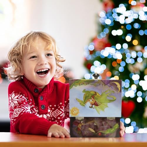 Enchantmints Playful Dragon Musical Jewelry Box for Girls & Boys Dragon S...