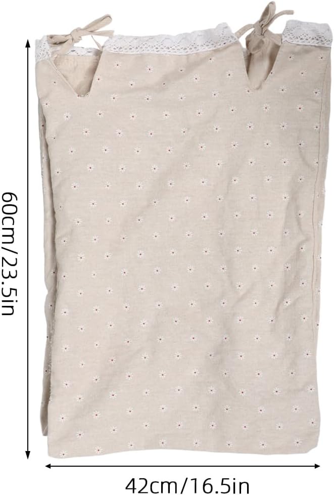 Laundry Hamper Liner Fabric Insert for Wicker and Wire Baskets Washable