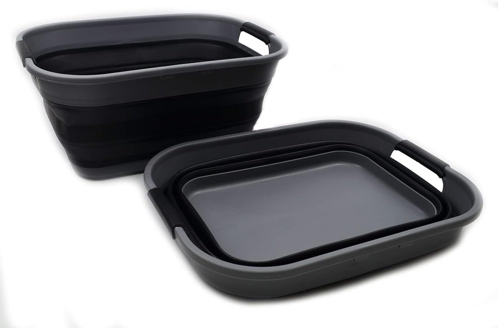 SAMMART 17.5L (4.6 Gallon) Collapsible/Foldable/Pop Up/Portable Washing Tub/S...
