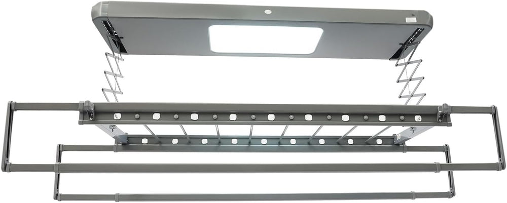 Ceiling Mounted Clothes Drying Rack, Adjustable Electric Clothes Airing Rack ...