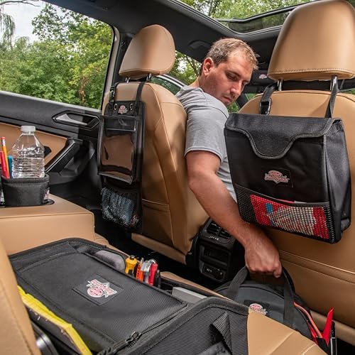Bucket Boss - AutoBoss Mobile Office Auto Organizer, Auto Boss (AB30010) , Black