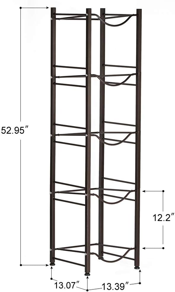 HAITRAL Water Gallon Jug Holder, Water Bottle Buddy Display Rack