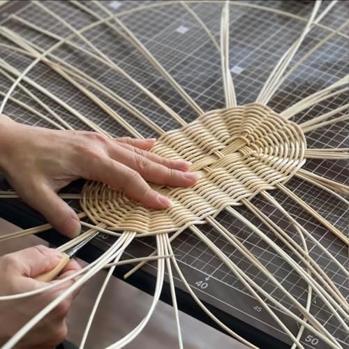 Set 3 of pcs Rattan Wicker Woven Serving Baskets for Bread, Fruit, French Fri...