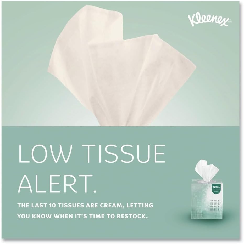 Kleenex Professional Naturals Facial Tissue, Bulk, 36 x 90 Tissues (21272)