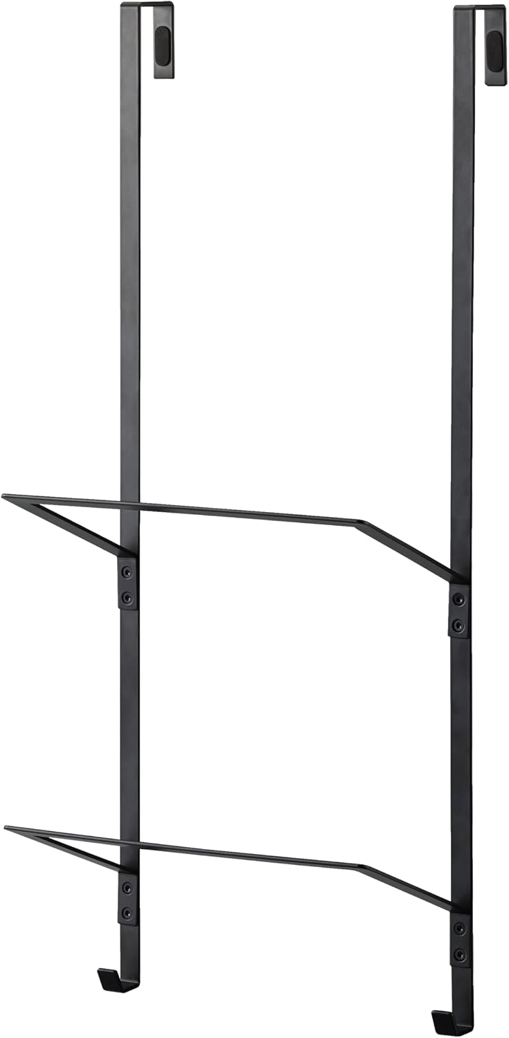 YAMAZAKI Home Tower Over-The-Door Yoga Mat Storage Hanger - 3-Tier Organizer ...