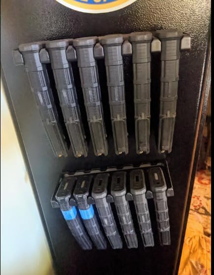 Aoanoko PMAG Rack Wall Mount,Mag Holder|AR Magazine Hodler|Wall Mount Display...