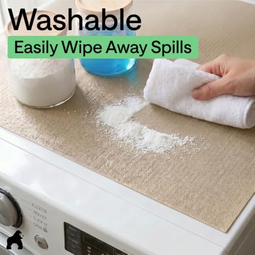 GORILLA GRIP Shelf Liner, Kitchen Drawer Protector, 12x240 Beige