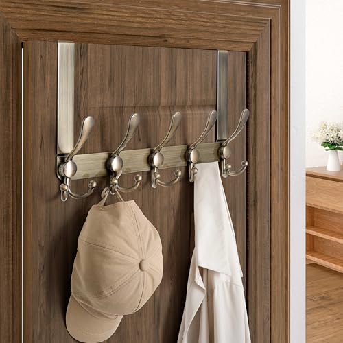 Dseap Over Door Hook 2.0 - Upgraded Version - Simple-Assembly, Strong, Heavy-...