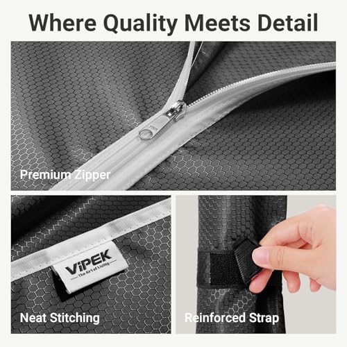 VIPEK R3C Clothes Rack with Cover, Portable Closet Rolling Garment Rack
