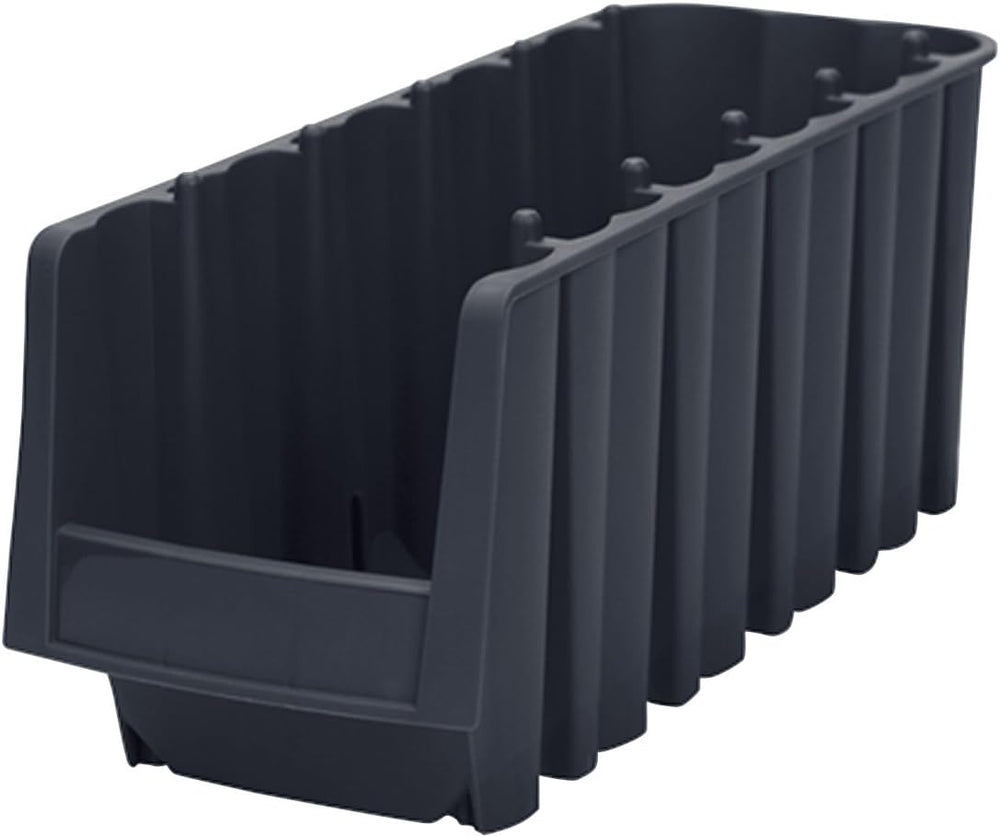 Akro-Mils 30718 Economy Stacking Shelf Plastic Storage Bins, (12-Inch x 8-3/8...