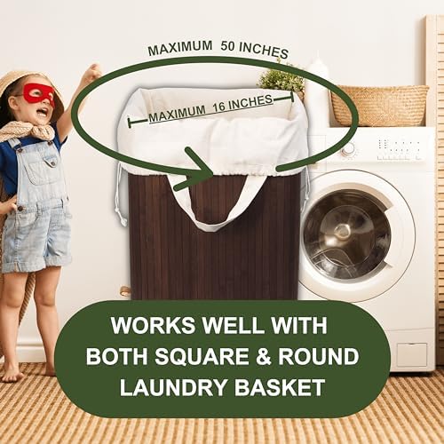 Canvas Laundry Bags - Extra Large, Heavy Duty, 100% Cotton Laundry Bag with S...