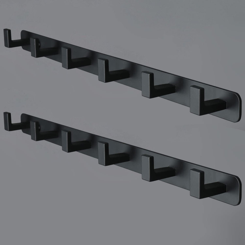 Coat Rack, Heavy Duty Stainless Steel 6 Tri Coat Hook Hanger, Wall Mounted Wa...