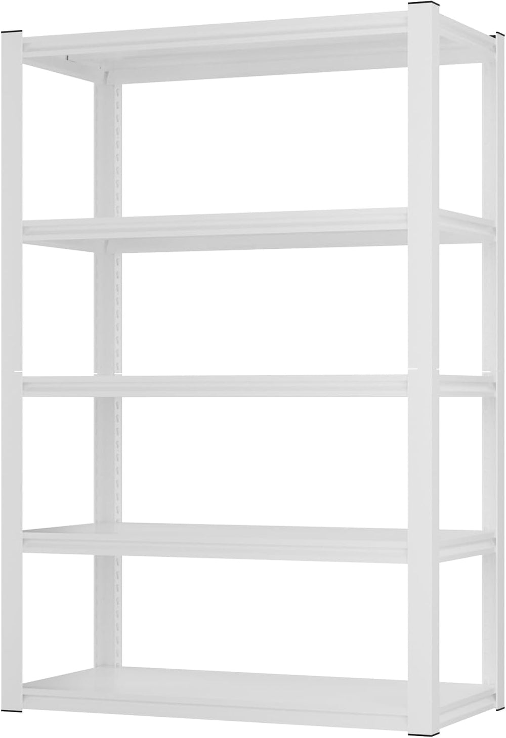 Homdox 72”H Garage Shelving, 1650LBS Heavy Duty Storage Shelves, 5 Tier Adjus...