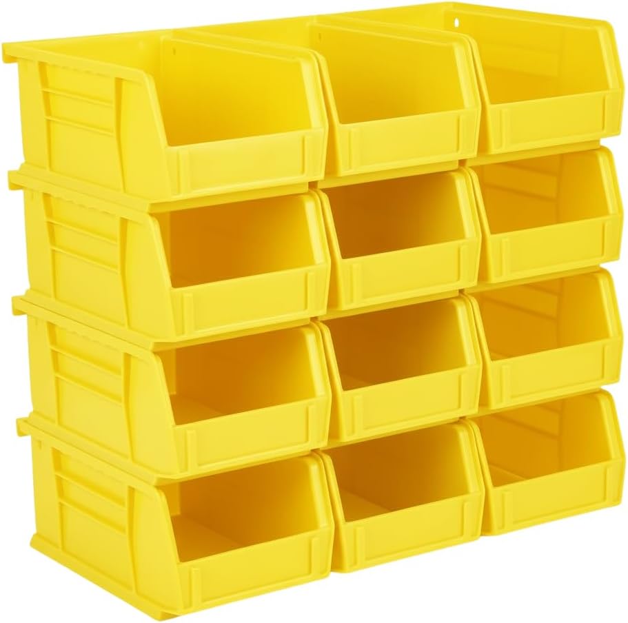 HE HUDSON EXCHANGE 7.5" x 4" x 3" (12 Pack) Plastic Stackable ...