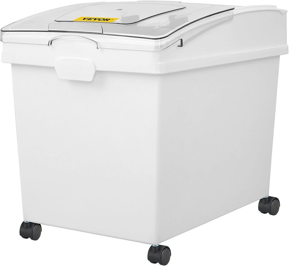 VEVOR Ingredient Bin, 10.5 Gallons Capacity Ingredient Storage Bin, PP Materi...