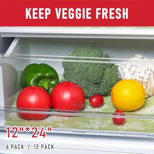 Cooyes Drawer & Shelf Liner for Kitchen Cabinets, Breathable Cloth Materi...