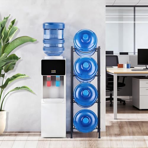 5 Gallon Water Jug Holder - 4-Tier 5 Gallon Water Jug Stand