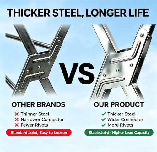 Drying Racks Clothing for Outdoor with 20 Windproof Hooks