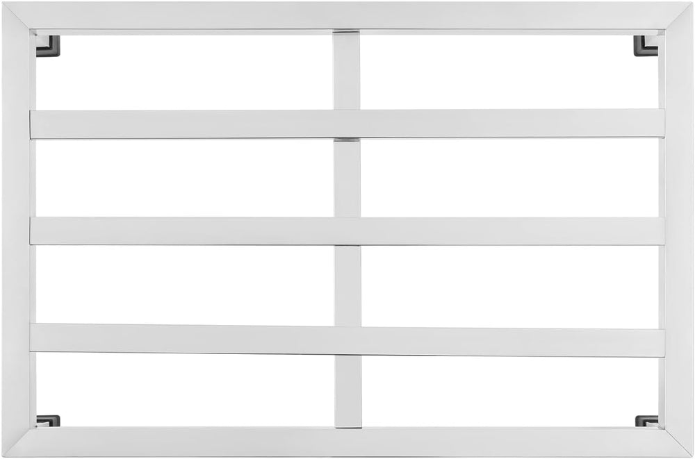 2Pcs Stainless Steel Dunnage Rack, 24''L x16''W x 4''...