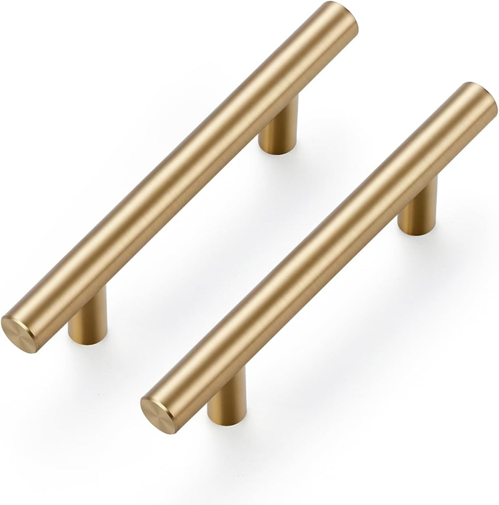 Ravinte Cabinet Handles,5" Length,3" Hole Center,Champagne Bronze,4...