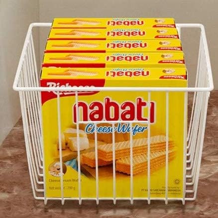 Slideep 11'' Farmhouse Freezer Food Storage Organizer Baskets Modern ...