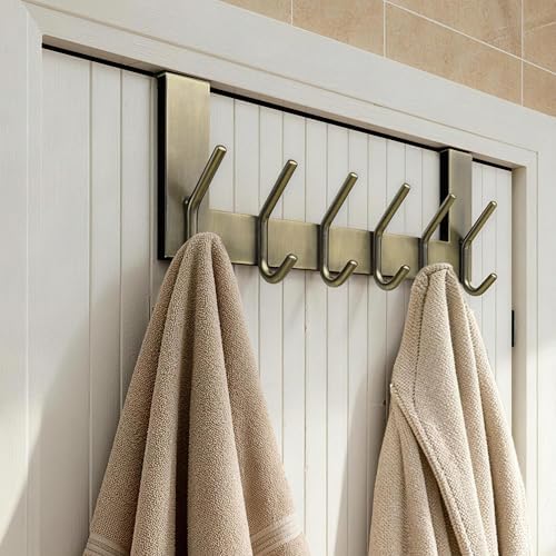 WEBI Over The Door Hooks,Door Hanger,Over Door Towel Rack,Door Coat Rack Hang...