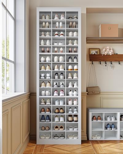 Hzuaneri Shoe Storage Cabinet, 45 Pairs Free Standing Closet Organizer