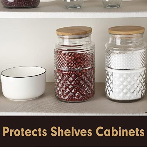 Premium Drawer and Shelf Liner for Cabinet, Non Adhesive Liner for Kitchen, S...