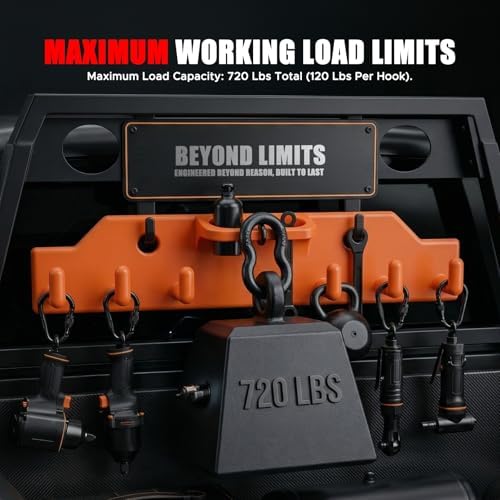Lineman Tool Board, Bucket Truck Tool Organizer with 2" & 3" Ae...
