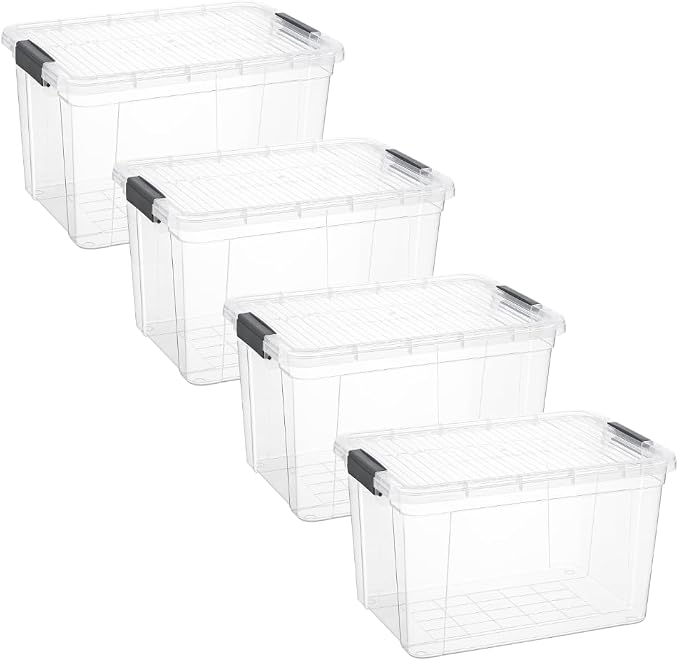 Superio Clear Storage Boxes