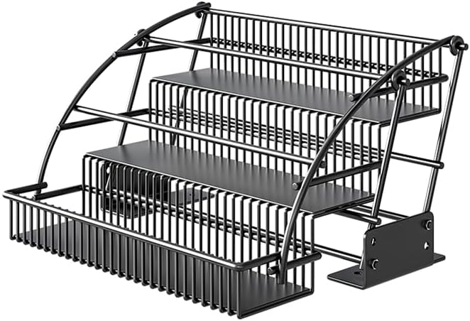 3-Tier Pull Down Spice Rack Organizer Expandable Pull-Out for Upper Cabinet